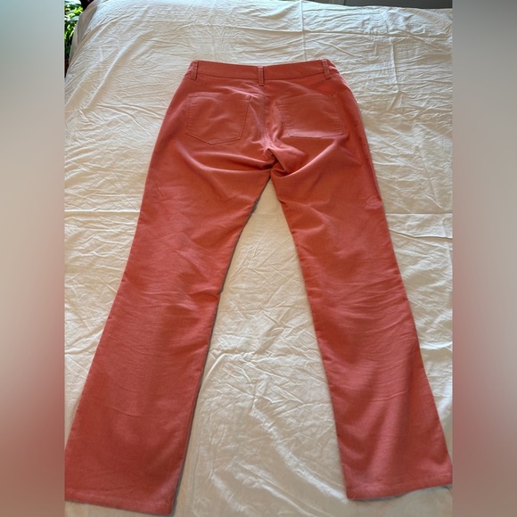 Loft curvy straight melon colored pinwale corduroy pants size 28/6 - Picture 9 of 11
